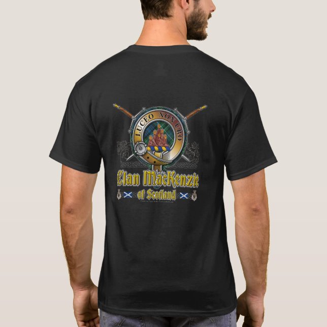 MacKenzie CLan Abzeichen T-Shirt (Rückseite)