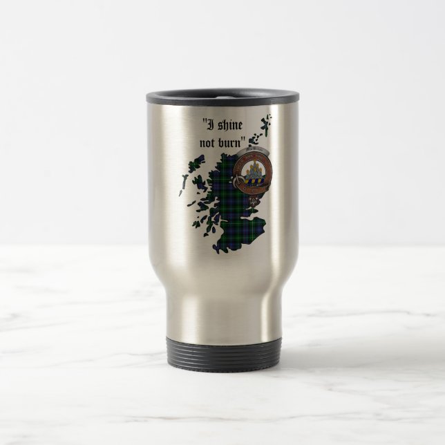 MacKenzie Clan Abzeichen Travel Mug Reisebecher (Mittel)