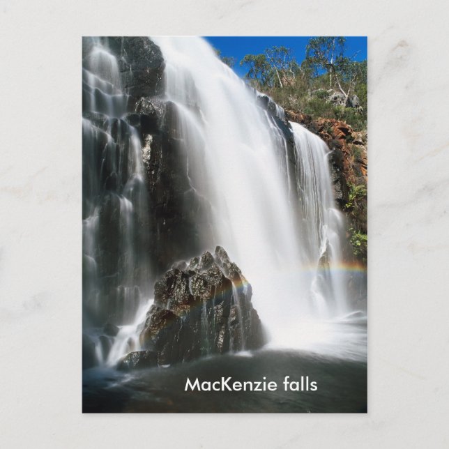 MacKenzie fällt Postkarte (Vorderseite)