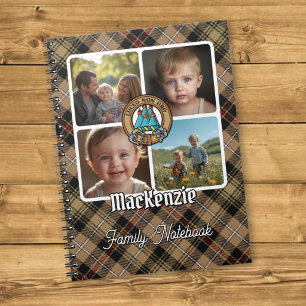 MacKenzie Familienfoto-Collage Notizblock