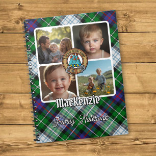 MacKenzie Familienfoto-Collage Notizblock