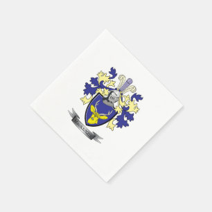 MacKenzie-Familienwappen-Wappen Serviette
