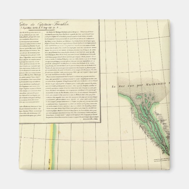 Mackenzie River, Yukon Magnet (Vorne)