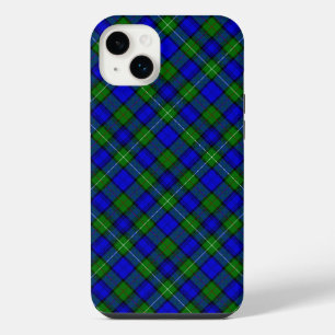 MacKenzie-Tartan blau grün kariert iPhone 14 Plus Hülle