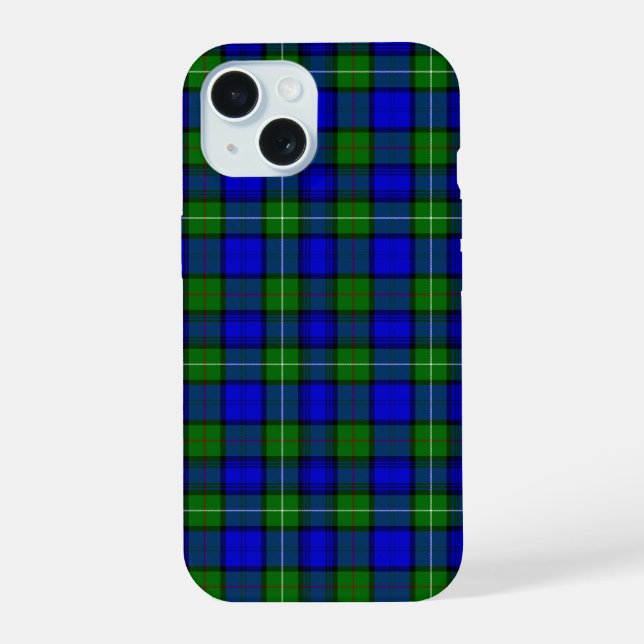 MacKenzie tartan bleu vert plaid (Verso)