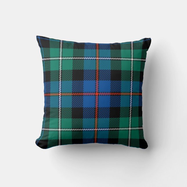Mackenzie Tartan Kissen (Vorderseite)