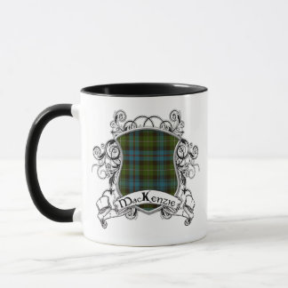 MacKenzie Tartan Shield Tasse