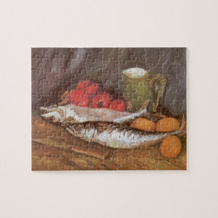 Mackerels, Lemons and Tomatoes by Vincent van Gogh