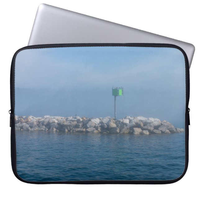 Mackinac Breakwater Laptopschutzhülle (Vorderseite)