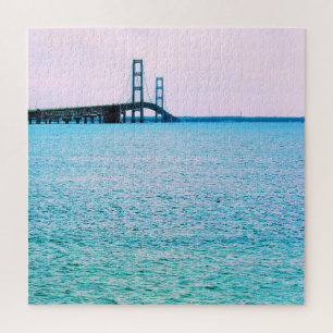 Mackinac Bridge - Lake Michigan - 20x20 - 676 Stk.