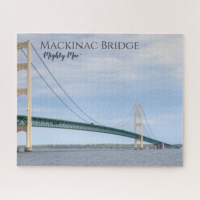 Mackinac Bridge MI, der Mighty Mac (Horizontal)