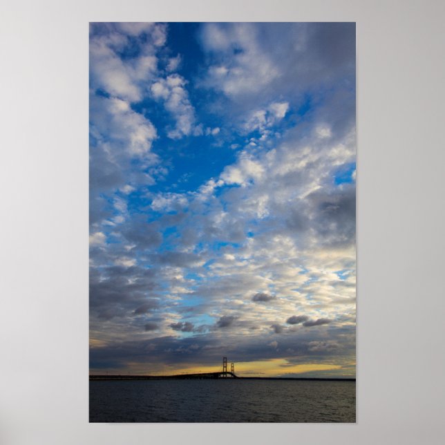 Mackinac Bridge, Michigan Poster (Vorne)
