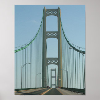 Mackinac Bridge Poster