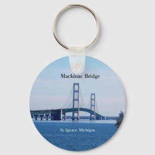 Mackinac Bridge St. Ignace Schlüsselkette Schlüsselanhänger