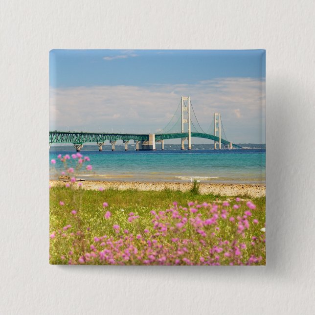 Mackinac Bridge "The Big Mac" Button (Vorderseite)
