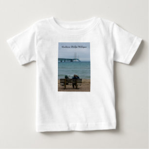 Mackinac-Brücke ansehen Baby T-shirt