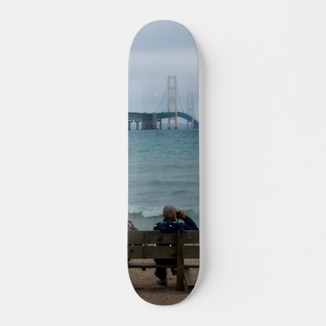 Mackinac-Brücke ansehen Skateboard (Vorne)