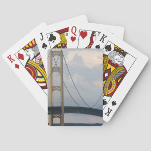 Mackinac-Brücke, Michigan, USA Spielkarten