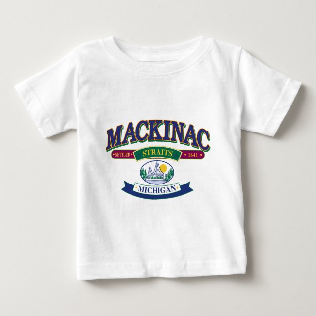 Mackinac-cooler-SVG-[Conver Baby T-shirt (Vorderseite)