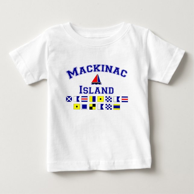 Mackinac Insel Baby T-shirt (Vorderseite)