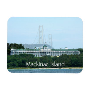 Mackinac Insel-Brücken-großartiger Hotel-Magnet Magnet