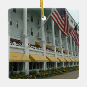 Mackinac Insel-großartige Hotel-Verzierung Keramikornament