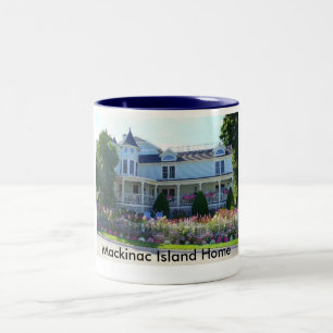 Mackinac-Insel-Haus Zweifarbige Tasse