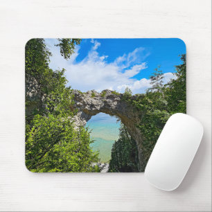 Mackinac Island Arch Rock Mousepad