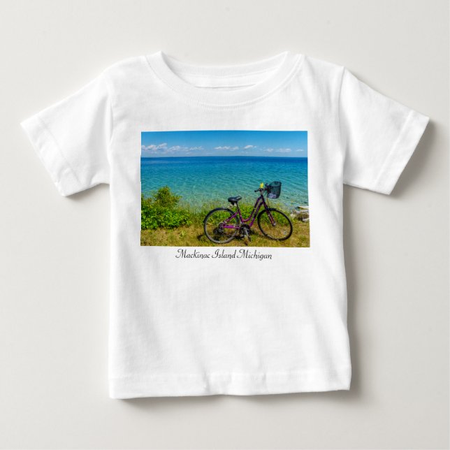 Mackinac Island Bike Kleinkind T - Shirt (Vorderseite)