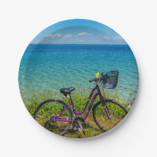 Mackinac Island Bike Pappteller