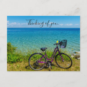 Mackinac Island Bike Penser À Vous Carte Postale