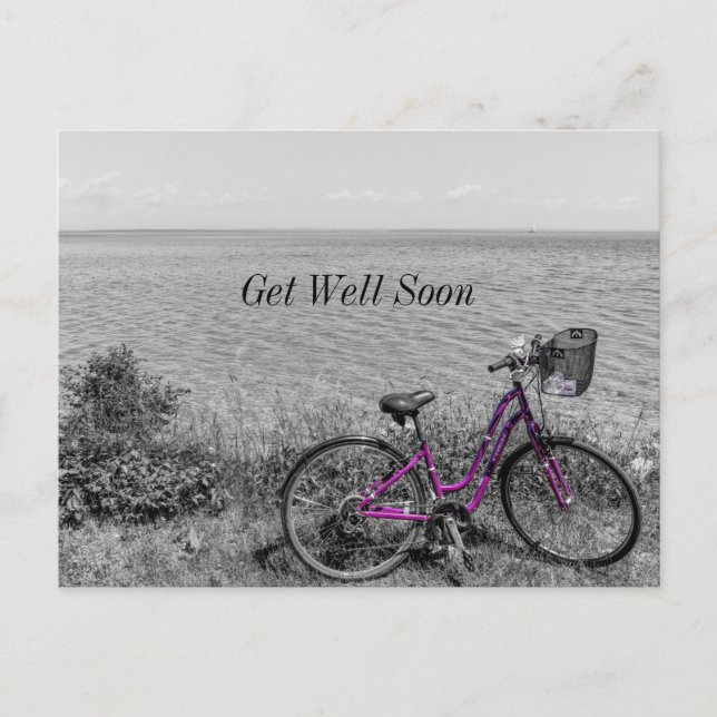 Mackinac Island Bike Selektive Farbe wird bald gut Postkarte (Vorderseite)