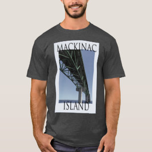 Mackinac Island Brücke T-Shirt
