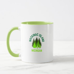 Mackinac Island Michigan Heimat Kaffee Tasse