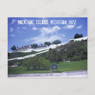 Mackinac Island Michigan Postkarte