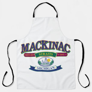 Mackinac Island Michigan Schürze
