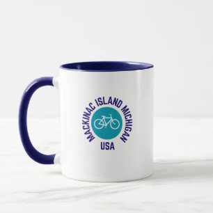 Mackinac Island Michigan Ville natale Café Mug