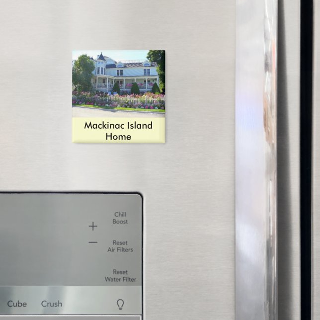 Mackinac Island Zuhause Magnet (In Situ (Kühlschrank))