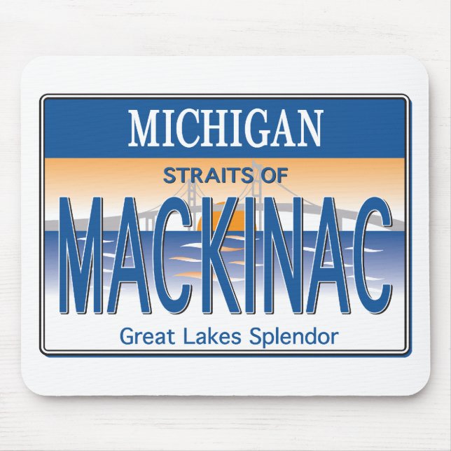 Mackinac-Lizenz Mousepad (Vorne)