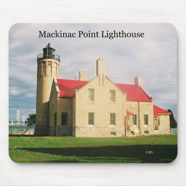 Mackinac Point Lighthouse Mousepad (Vorne)