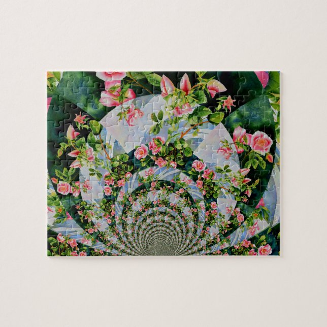 Mackinac Rose mandala (Horizontal)