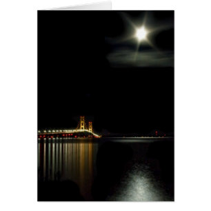 Mackinac sur carte de minuit