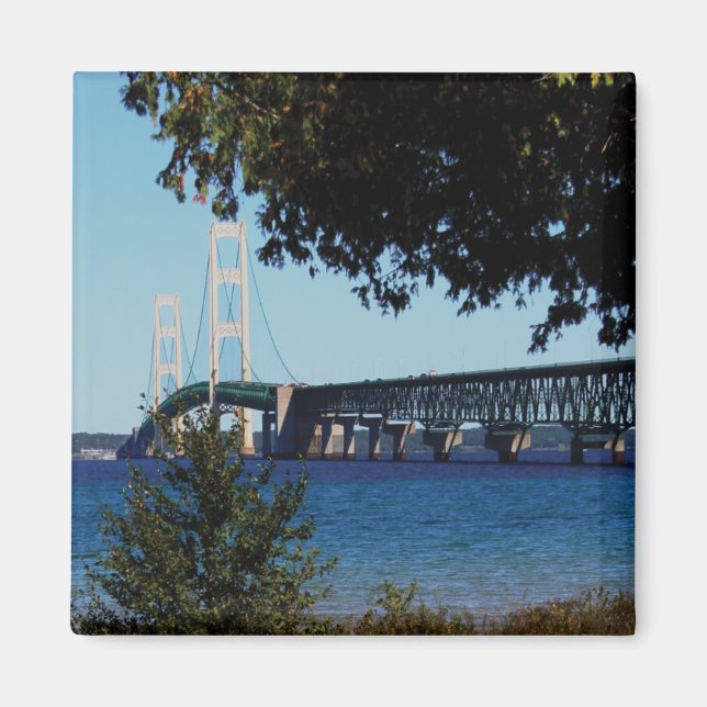 Mackinaw Bridge Magnet (Vorne)