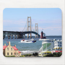 Mackinaw Bridge Mousepad