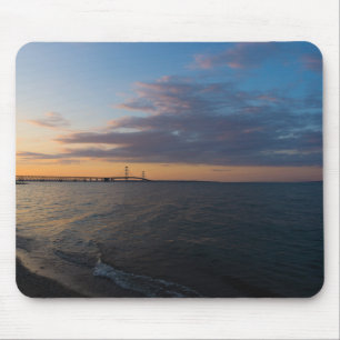 Mackinaw City Dusk Mousepad