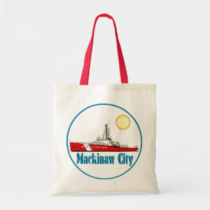 Mackinaw City Michigan Tragetasche