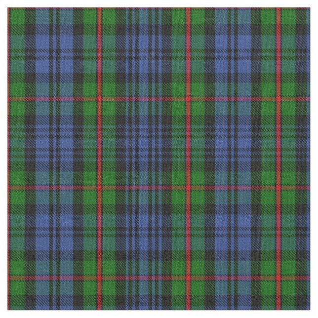 MacKinlay Tartan-Druck Stoff (Nahaufnahme)
