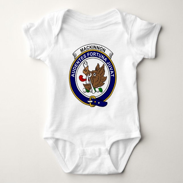MacKinnon Clan-Abzeichen Baby Strampler (Vorderseite)