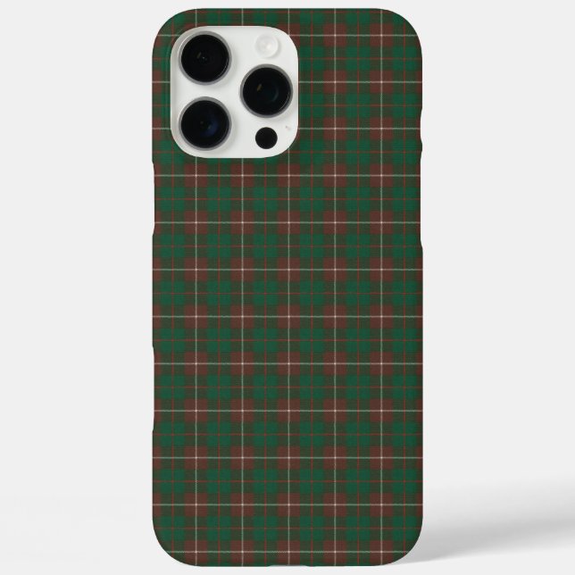MacKinnon Clan Tartan iPhone 16 Pro Max Hülle (Rückseite)