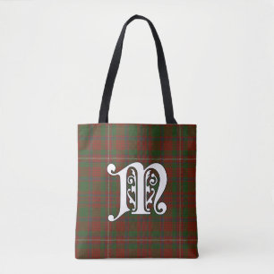 MacKinnon Clan Tartan Monogram Tasche